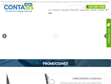 Tablet Screenshot of contasis.net